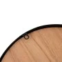 Iron and brown engineered wood wall clock Ø39 cm by , Wall clocks - Ref: Foro24-4008398, Price: 39,34 €, Discount: %