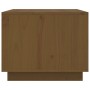 Mesa de centro madera maciza de pino marrón miel 80x50x40 cm de vidaXL, Mesas de centro - Ref: Foro24-814422, Precio: 68,35 €...