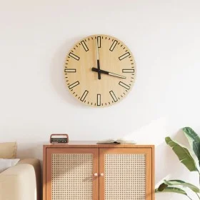 Reloj de pared con escalas y agujas luminosas amarillo Ø30 cm de , Relojes de pared - Ref: Foro24-4008403, Precio: 14,39 €, D...