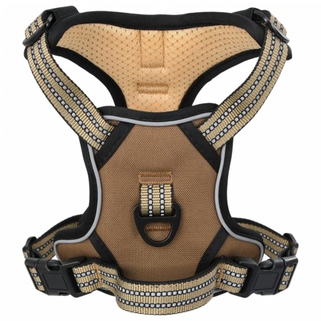 Arnés para perros con bandas reflectantes ajustables marrón S de , Productos para perros - Ref: Foro24-4013362, Precio: 22,39...