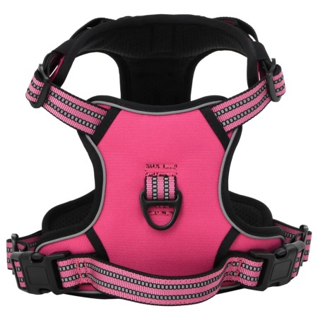 Arnés para perros con bandas reflectantes ajustables rosa M de , Productos para perros - Ref: Foro24-4013369, Precio: 18,09 €...