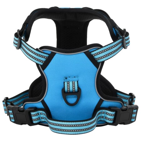Arnés para perros con correa y collar ajustable azul S de , Productos para perros - Ref: Foro24-4013381, Precio: 26,41 €, Des...