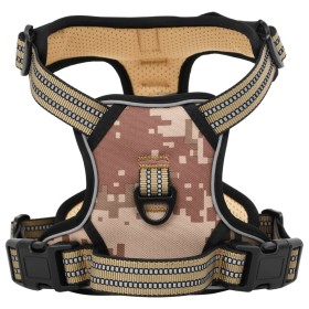 Arnés para perros con correa y collar ajustable marrón S de , Productos para perros - Ref: Foro24-4013383, Precio: 28,65 €, D...