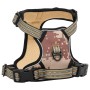 Arnés para perros con correa y collar ajustable marrón M de , Productos para perros - Ref: Foro24-4013388, Precio: 24,50 €, D...