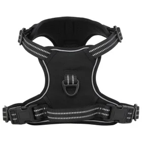 Dog harness with adjustable black leash and collar XL by , Dog products - Ref: Foro24-4013395, Price: 23,39 €, Discount: %