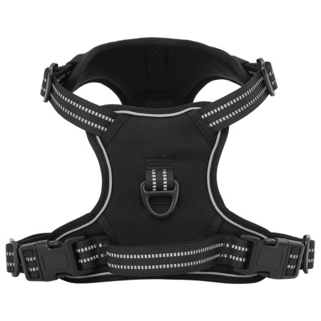 Arnés para perros con correa y collar ajustable negro XL de , Productos para perros - Ref: Foro24-4013395, Precio: 23,16 €, D...
