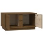 Mesa de centro madera maciza de pino marrón miel 80x50x40 cm de vidaXL, Mesas de centro - Ref: Foro24-814422, Precio: 68,35 €...