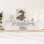 Mueble de esquina madera de ingeniería blanco 200x40x45 cm de , Armarios y almacenamiento - Ref: Foro24-3307828, Precio: 129,...