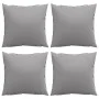 Cojines de sofá 4 unidades tela gris 40x40 cm de , Cojines para sillas y sofás - Ref: Foro24-360360, Precio: 28,60 €, Descuen...