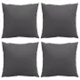 Cojines de sofá 4 unidades tela gris antracita 50x50 cm de , Cojines para sillas y sofás - Ref: Foro24-360381, Precio: 42,36 ...