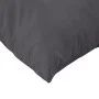 Cojines de sofá 4 unidades tela gris antracita 50x50 cm de , Cojines para sillas y sofás - Ref: Foro24-360381, Precio: 42,36 ...