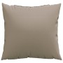 Cojines de sofá 4 unidades tela gris taupé 60x60 cm de , Cojines para sillas y sofás - Ref: Foro24-360411, Precio: 53,31 €, D...