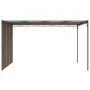 Cenador de jardín con cortina lateral gris taupe 4x3x2,25 m de vidaXL, Carpas y cenadores - Ref: Foro24-312264, Precio: 229,8...