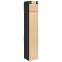 Armario estrecho madera de ingeniería negro 40x42,5x225 cm de , Aparadores - Ref: Foro24-3281274, Precio: 176,84 €, Descuento: %