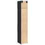 Armario estrecho madera de ingeniería negro 40x42,5x225 cm de , Aparadores - Ref: Foro24-3281274, Precio: 179,62 €, Descuento: %