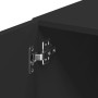 Armario estrecho madera de ingeniería negro 40x42,5x225 cm de , Aparadores - Ref: Foro24-3281274, Precio: 179,62 €, Descuento: %