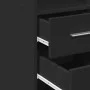 Armario estrecho madera de ingeniería negro 40x42,5x225 cm de , Aparadores - Ref: Foro24-3281274, Precio: 176,84 €, Descuento: %