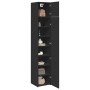 Armario estrecho madera de ingeniería negro 40x42,5x225 cm de , Aparadores - Ref: Foro24-3281281, Precio: 175,76 €, Descuento: %