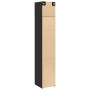 Armario estrecho madera de ingeniería negro 40x42,5x225 cm de , Aparadores - Ref: Foro24-3281281, Precio: 175,76 €, Descuento: %
