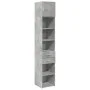 Armario estrecho madera ingeniería gris hormigón 40x42,5x225 cm de , Aparadores - Ref: Foro24-3281276, Precio: 164,33 €, Desc...