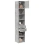 Armario estrecho madera ingeniería gris hormigón 40x42,5x225 cm de , Aparadores - Ref: Foro24-3281276, Precio: 164,33 €, Desc...