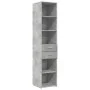Armario estrecho madera ingeniería gris hormigón 40x42,5x225 cm de , Aparadores - Ref: Foro24-3281276, Precio: 164,33 €, Desc...