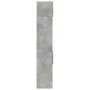 Narrow engineered wood wardrobe in gray concrete, 40x42.5x225 cm by , Sideboards - Ref: Foro24-3281276, Price: 164,33 €, Disc...