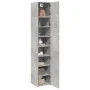 Narrow engineered wood wardrobe in gray concrete, 40x42.5x225 cm by , Sideboards - Ref: Foro24-3281283, Price: 141,03 €, Disc...
