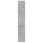Narrow engineered wood wardrobe in gray concrete, 40x42.5x225 cm by , Sideboards - Ref: Foro24-3281283, Price: 141,03 €, Disc...