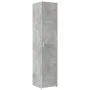 Narrow engineered wood wardrobe in gray concrete, 40x42.5x225 cm by , Sideboards - Ref: Foro24-3281283, Price: 141,03 €, Disc...