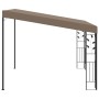 Cenador con montaje en la pared gris taupe 3x3x2,5 m de vidaXL, Carpas y cenadores - Ref: Foro24-312265, Precio: 232,27 €, De...