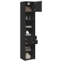 Armario estrecho madera de ingeniería negro 45x42,5x225 cm de , Aparadores - Ref: Foro24-3281295, Precio: 164,85 €, Descuento: %