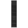 Armario estrecho madera de ingeniería negro 45x42,5x225 cm de , Aparadores - Ref: Foro24-3281295, Precio: 167,63 €, Descuento: %