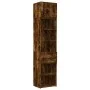Armario estrecho madera ingeniería roble ahumado 50x42,5x225 cm de , Aparadores - Ref: Foro24-3281312, Precio: 181,39 €, Desc...