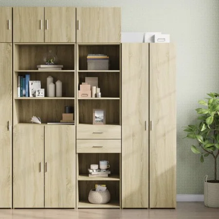 Narrow engineered wood wardrobe in Sonoma oak, 50x42.5x225 cm by , Sideboards - Ref: Foro24-3281310, Price: 171,80 €, Discoun...