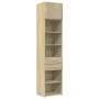 Narrow engineered wood wardrobe in Sonoma oak, 50x42.5x225 cm by , Sideboards - Ref: Foro24-3281310, Price: 171,80 €, Discoun...
