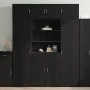 Armario de madera de ingeniería negro 80x42,5x225 cm de , Aparadores - Ref: Foro24-3281344, Precio: 276,91 €, Descuento: %