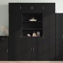 Armario de madera de ingeniería negro 80x42,5x225 cm de , Aparadores - Ref: Foro24-3281344, Precio: 267,24 €, Descuento: %