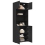 Armario de madera de ingeniería negro 80x42,5x225 cm de , Aparadores - Ref: Foro24-3281344, Precio: 267,24 €, Descuento: %