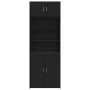 Armario de madera de ingeniería negro 80x42,5x225 cm de , Aparadores - Ref: Foro24-3281344, Precio: 276,91 €, Descuento: %