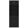 Armario de madera de ingeniería negro 80x42,5x225 cm de , Aparadores - Ref: Foro24-3281344, Precio: 267,24 €, Descuento: %