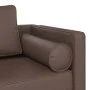 Sofá diván con cojines cuero sintético marrón de , Divanes - Ref: Foro24-4007566, Precio: 154,95 €, Descuento: %