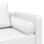 Sofá diván con cojines cuero sintético blanco de , Divanes - Ref: Foro24-4007564, Precio: 166,04 €, Descuento: %
