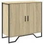 Aparador madera de ingeniería roble Sonoma 78x35,5x74,5 cm de , Aparadores - Ref: Foro24-848540, Precio: 69,70 €, Descuento: %