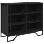 Aparador madera de ingeniería negro 91x35,5x74,5 cm de , Aparadores - Ref: Foro24-848549, Precio: 68,22 €, Descuento: %