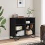 Aparador madera de ingeniería negro 91x35,5x74,5 cm de , Aparadores - Ref: Foro24-848549, Precio: 69,05 €, Descuento: %