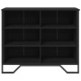 Aparador madera de ingeniería negro 91x35,5x74,5 cm de , Aparadores - Ref: Foro24-848549, Precio: 69,05 €, Descuento: %