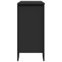 Aparador madera de ingeniería negro 91x35,5x74,5 cm de , Aparadores - Ref: Foro24-848549, Precio: 69,05 €, Descuento: %
