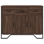 Aparador madera de ingeniería marrón roble 97x32,5x74,5 cm de , Aparadores - Ref: Foro24-848563, Precio: 106,30 €, Descuento: %