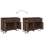 Aparador madera de ingeniería marrón roble 97x32,5x74,5 cm de , Aparadores - Ref: Foro24-848563, Precio: 106,30 €, Descuento: %